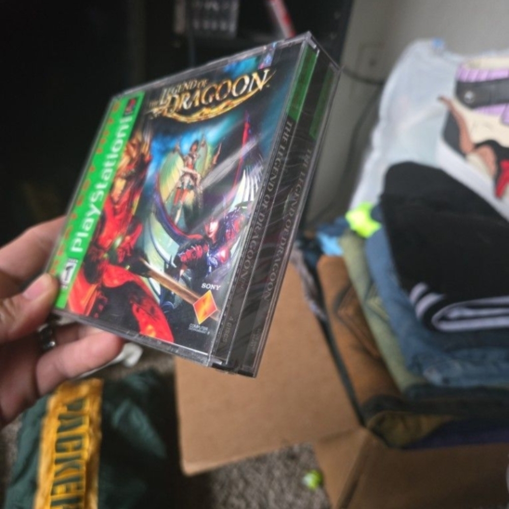 Sony The Legend of Dragoon PlayStation Game - Red and Green Cover - Picture 2 of 2